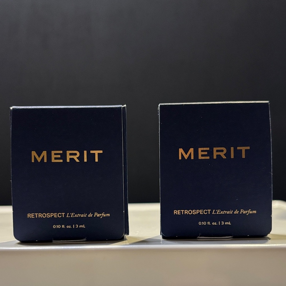 MERIT Retrospect L'Extrait de Parfum (Pair)